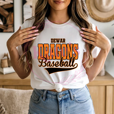 Dewar Dragons Baseball Shirts